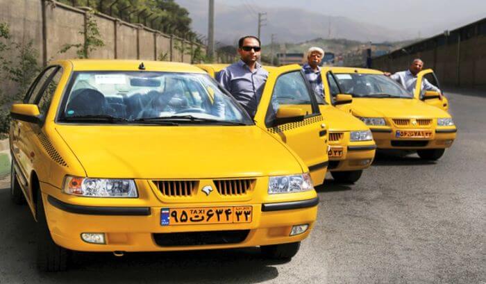 تاکسی دربستی برون شهری
