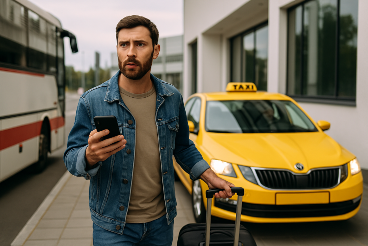 چطور وقتی اتوبوس یا قطار جا ماندیم با تاکسی بینشهری سفر کنیم؟