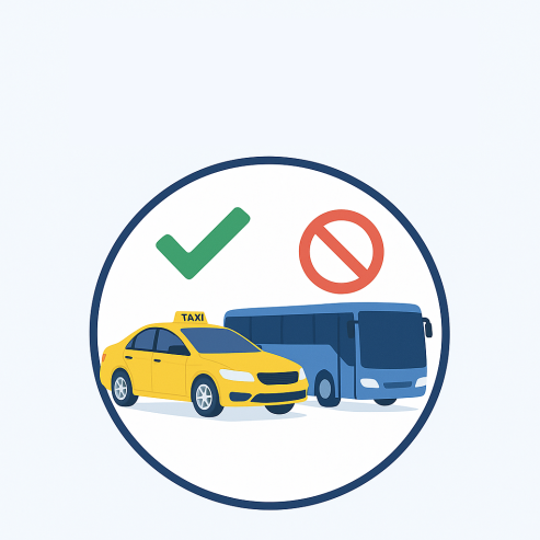 مزایای استفاده از تاکسی بینشهری نسبت به اتوبوس