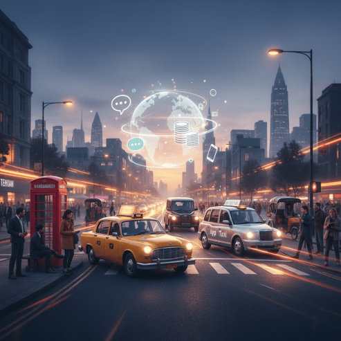 🚕 نقش تاکسی در فرهنگ شهری؛ قلب تپنده، آینهٔ پنهان و نبض زندگی یک کلان‌شهر