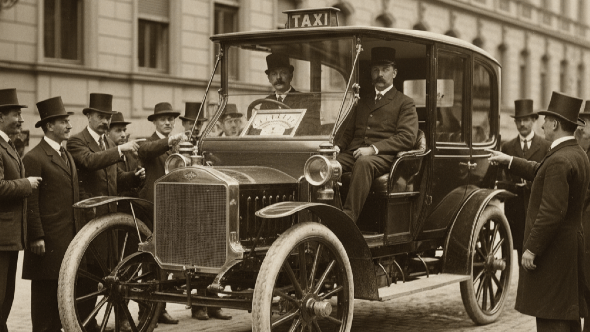 تاریخچهٔ حیرتانگیز قدیمیترین تاکسی جهان 🚕: از کالسکه پاریسی تا خودروی مجهز به تاکسیمتر