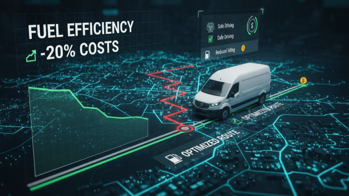 🚚 ناوبری به سوی سودآوری: راهنمای جامع تکنولوژی GPS در ون‌های مدرن برای مدیریت ناوگان هوشمند