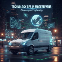 🚚 ناوبری به سوی سودآوری: راهنمای جامع تکنولوژی GPS در ون‌های مدرن برای مدیریت ناوگان هوشمند