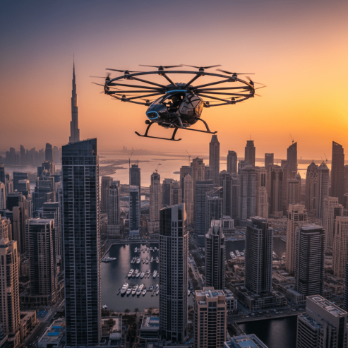 🚀 پرواز به آینده: هر آنچه باید درباره تاکسی پرنده در دوبی بدانید!