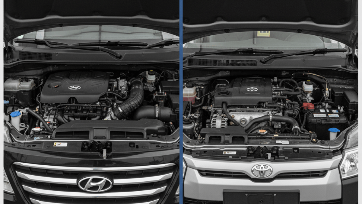 مقایسه ون هیوندای با تویوتا هایس | دوئل قدرت، دوام و امکانات در جاده‌های ایران 🛣️