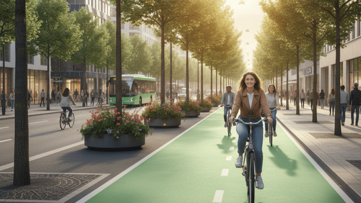 آینده در حرکت است: راهنمای جامع حمل‌ونقل پایدار شهری برای ساختن شهرهای سبزتر 🌳🏙️