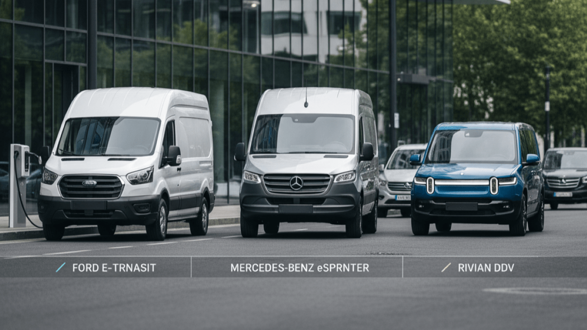 ⚡️ معرفی ون‌های برقی جدید: آینده حمل و نقل تجاری و شهری