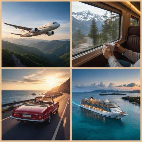 🚀 سفر کن، ولی هوشمندانه! مقایسه روش‌های حمل‌ونقل گردشگری (زمینی، ریلی، هوایی و دریایی)