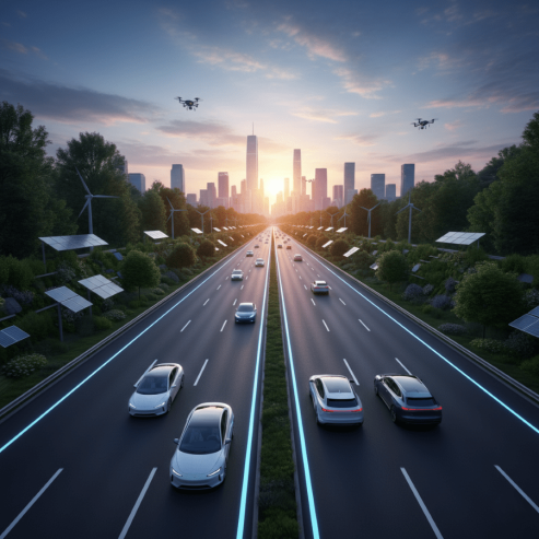 ⚡️ نقش خودروهای برقی در آینده سفر: از اضطراب پیمایش تا تجربهٔ جاده‌ای پایدار و هوشمند